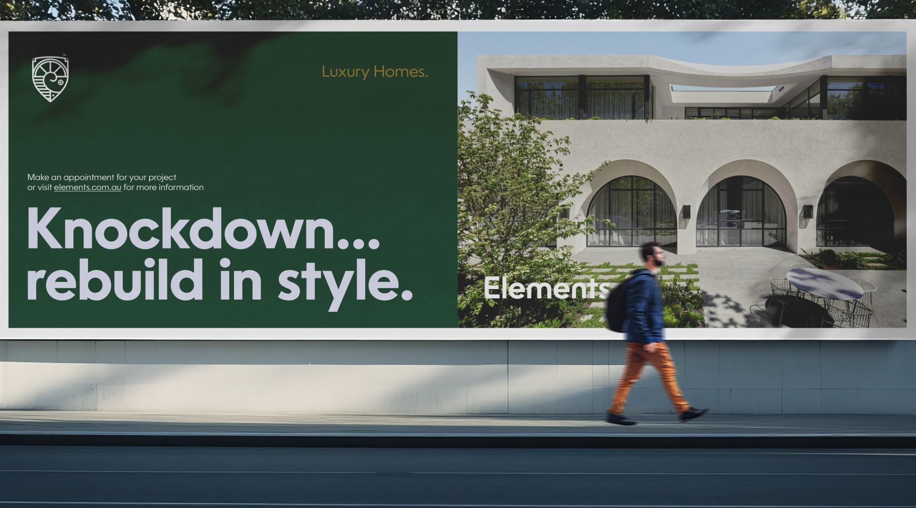 Elements Hoarding board
