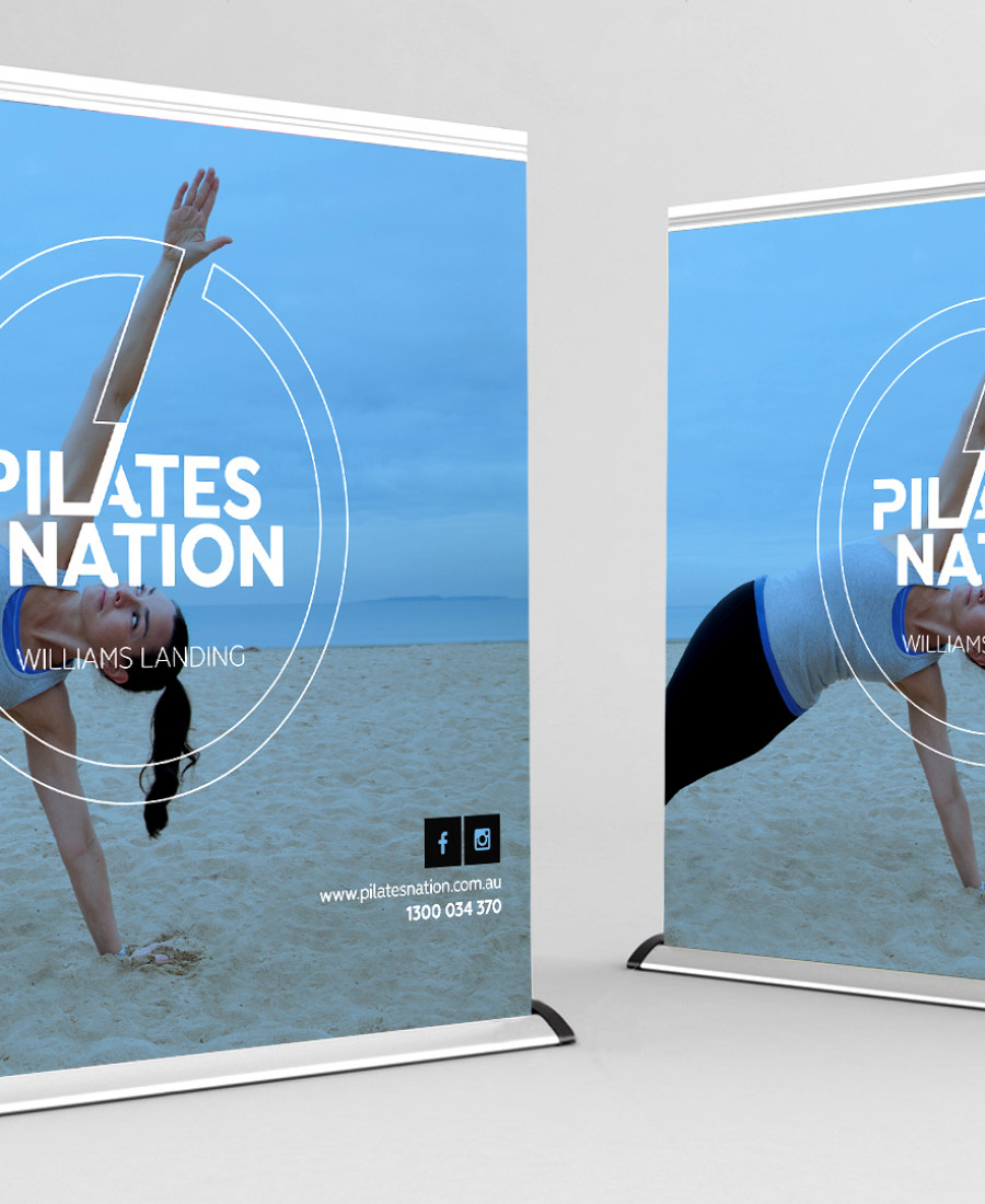 Pilates Nation Banners