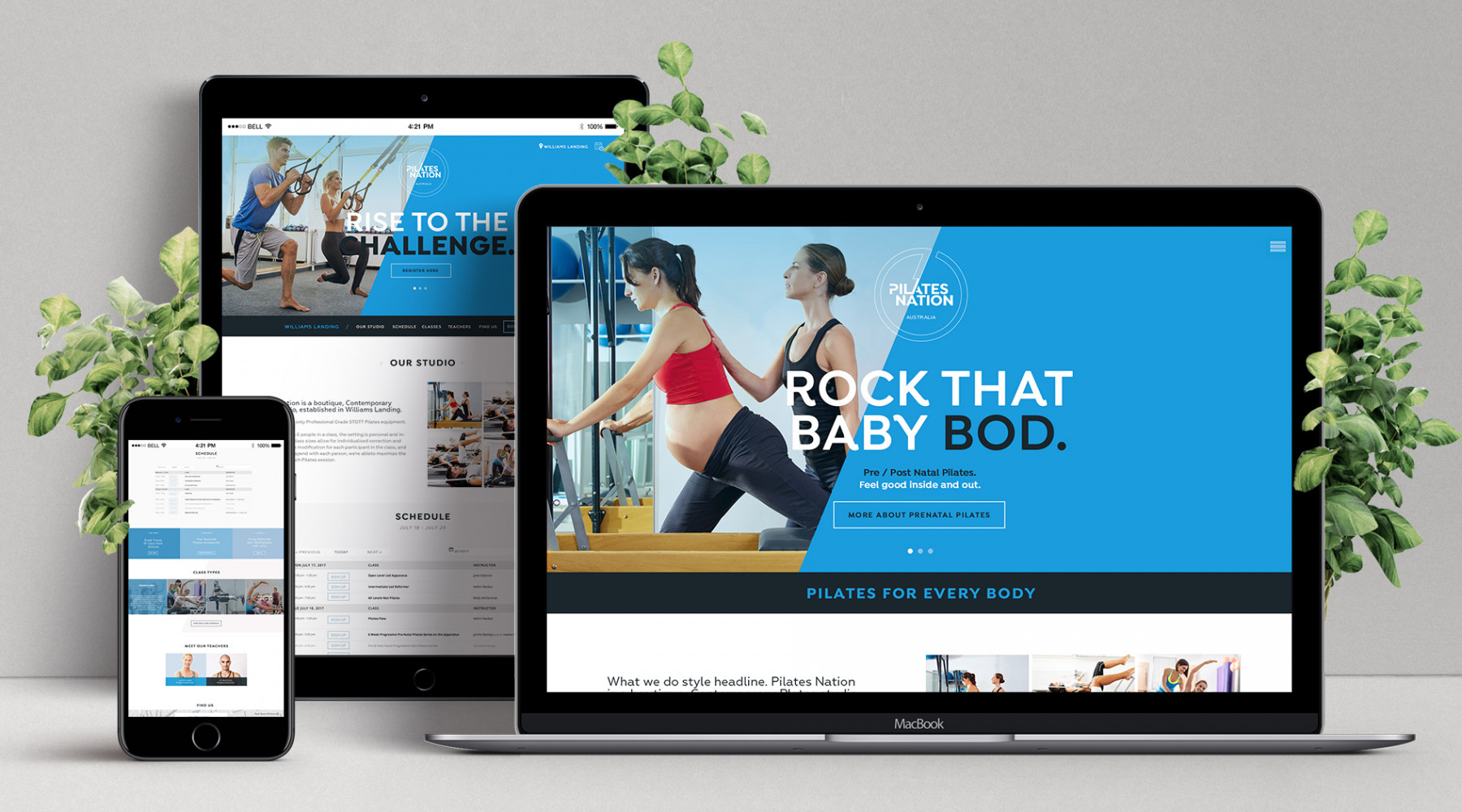 Pilates Nation Website