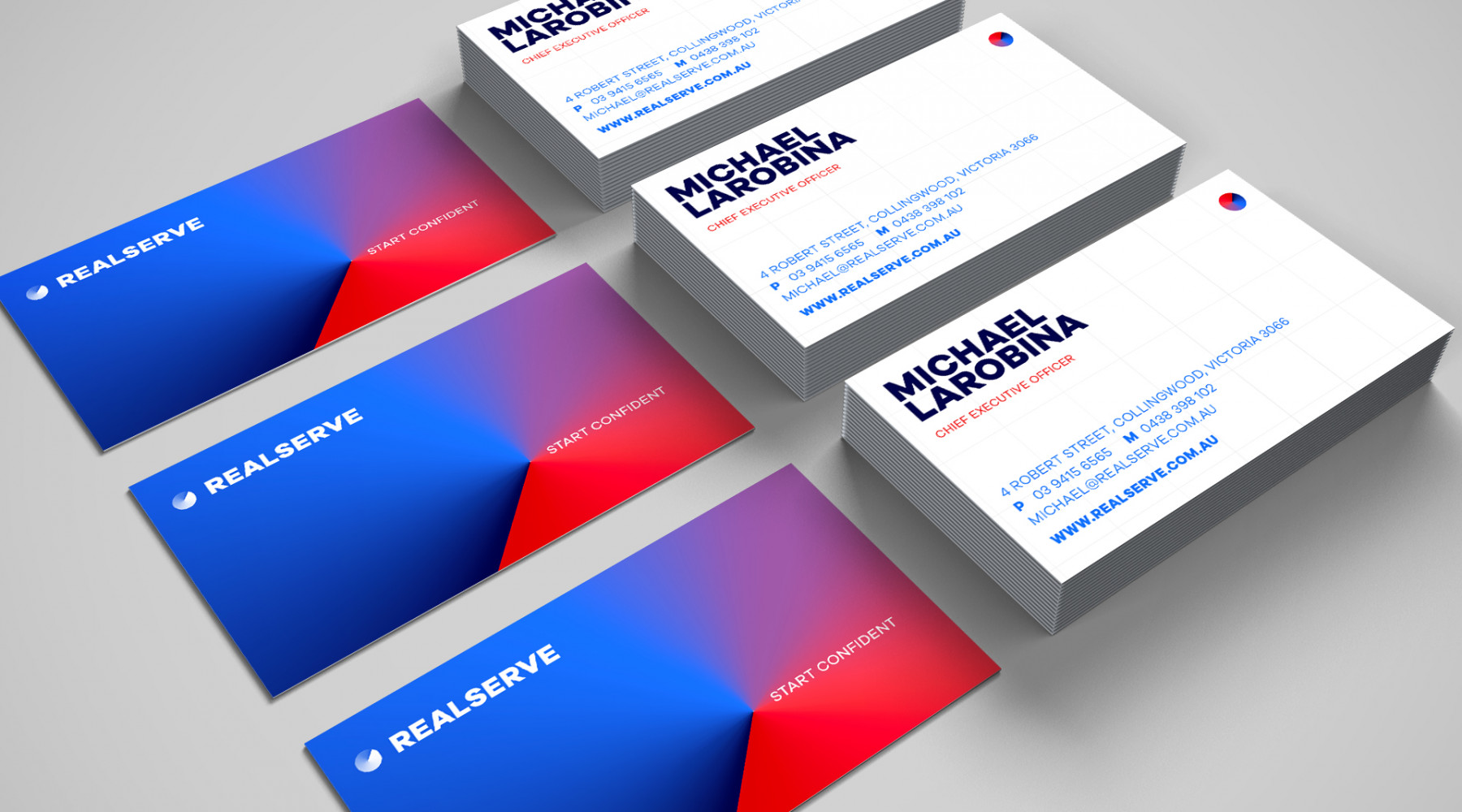 Realserve Business cards 3