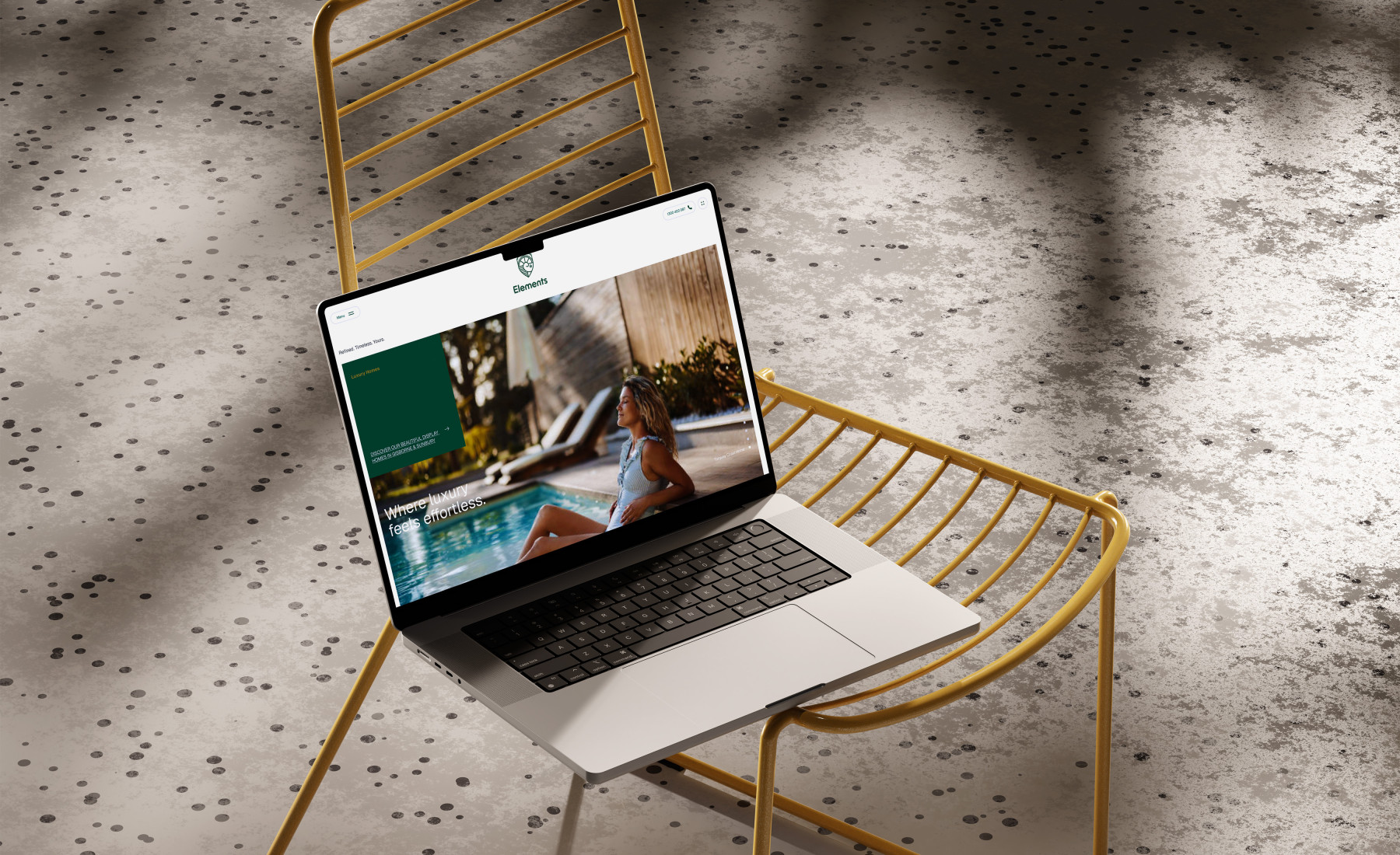 Website mockup